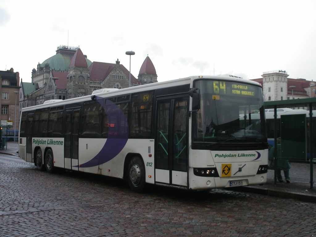 Финляндия, Volvo 8700BLE № 812