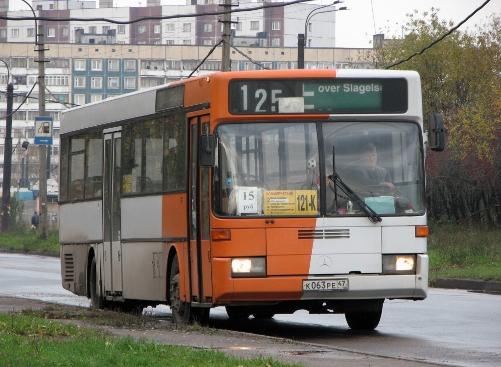 Санкт-Петербург, Mercedes-Benz O405 № К 063 РЕ 47