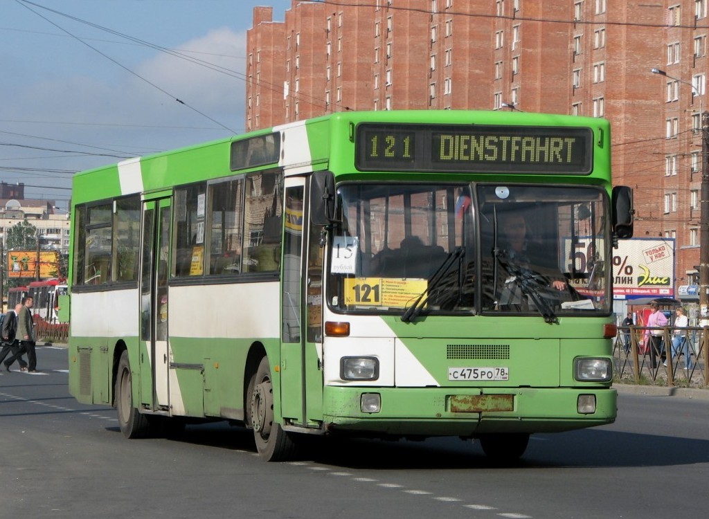 Санкт-Петербург, MAN 791 SL202 № С 475 РО 78