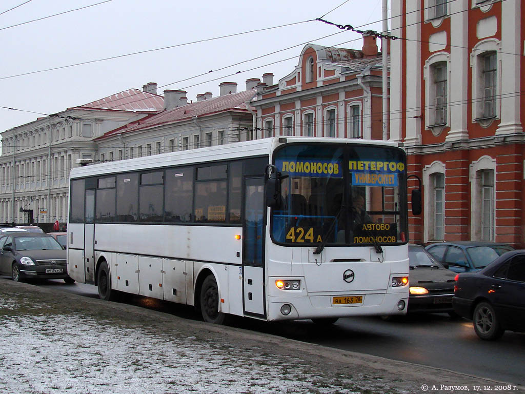 Санкт-Петербург, ЛиАЗ-5256.23-01 (ГолАЗ) № 155