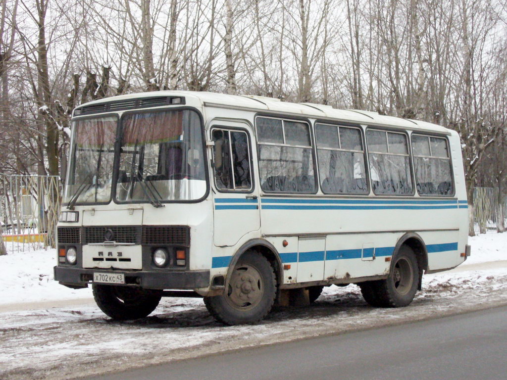 Кировская область, ПАЗ-3205 (00) № Х 702 КС 43