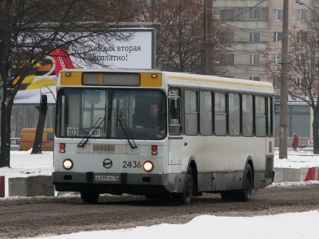 Санкт-Петербург, ЛиАЗ-5256.25 № 2436