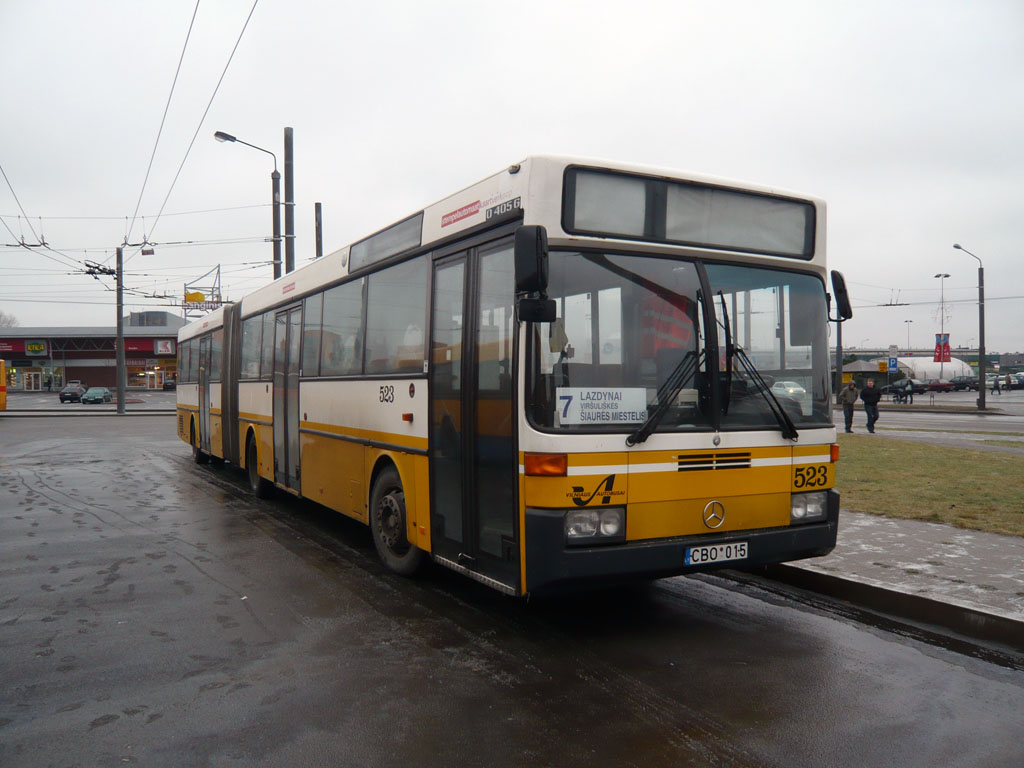 Литва, Mercedes-Benz O405G № 523