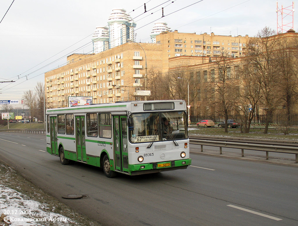 Москва, ЛиАЗ-5256.25 № 09365