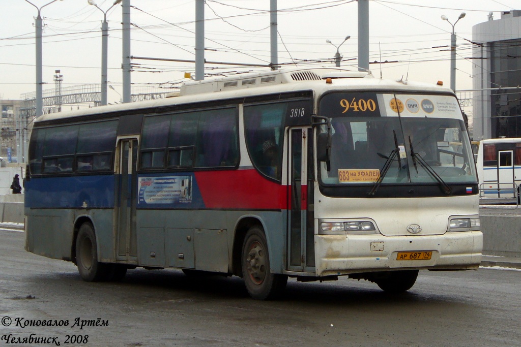 Челябинская область, Daewoo BH116 Royal Luxury № АР 687 74