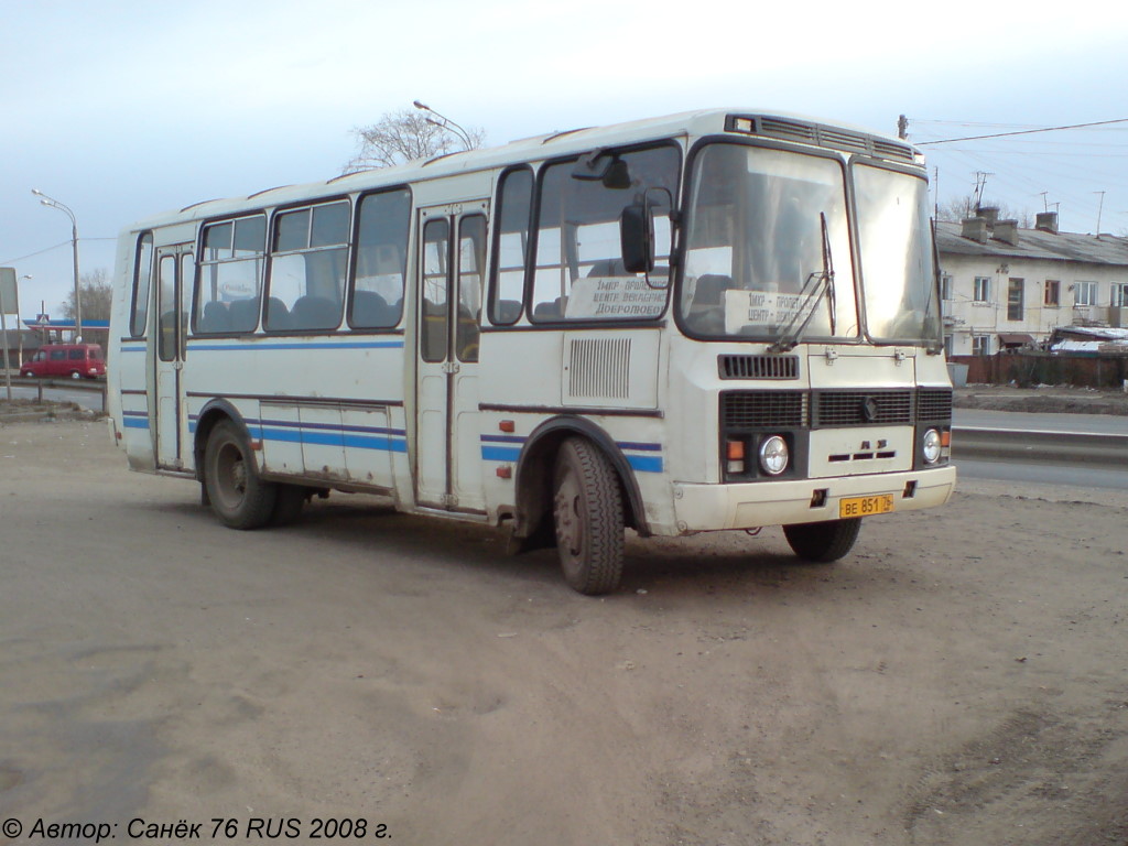 Ярославская область, ПАЗ-4234 № ВЕ 851 76