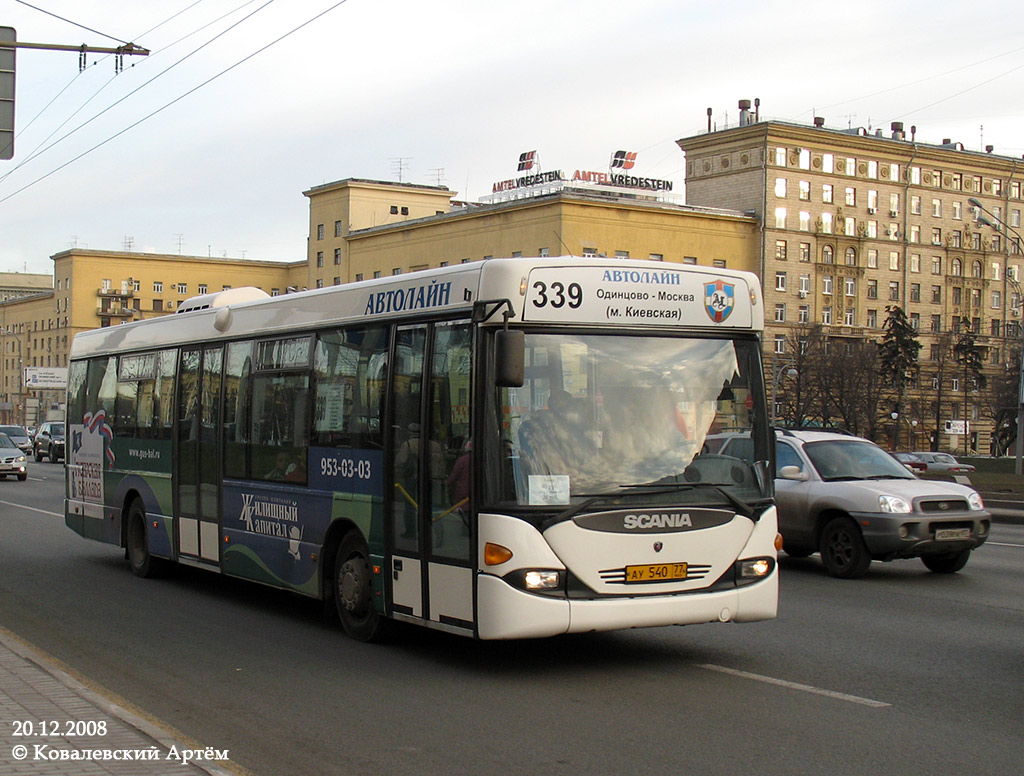 Москва, Scania OmniLink I (Скания-Питер) № АУ 540 77