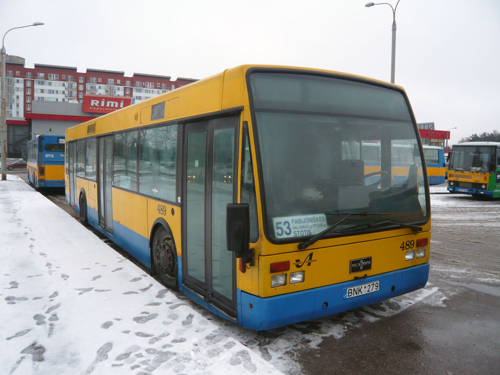 Литва, Van Hool A300 № 489