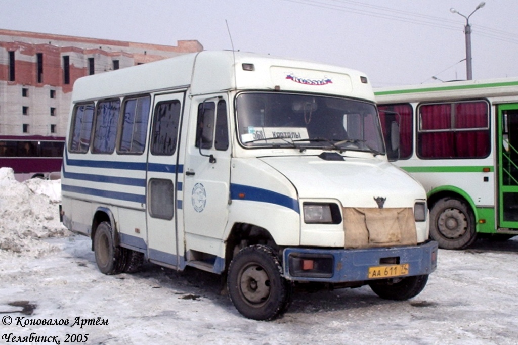Челябинская область, КАвЗ-3244 № АА 611 74