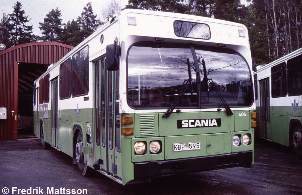 Швеция, Scania CR112 № 406