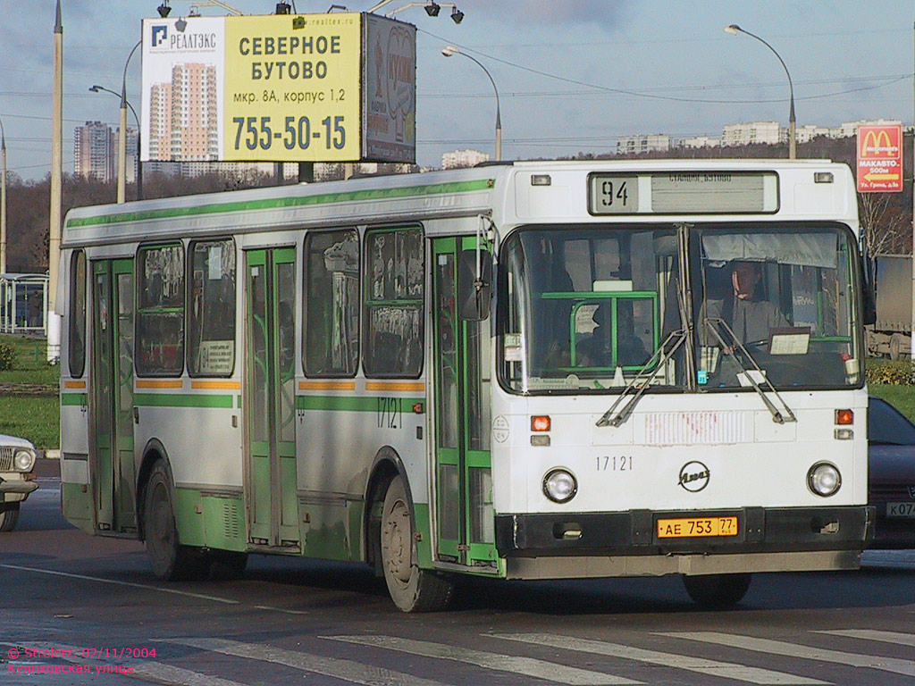 Москва, ЛиАЗ-5256.25 № 17121