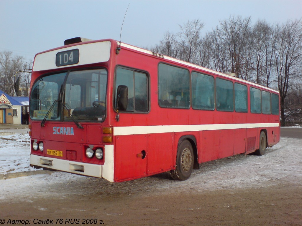 Yaroslavl region, Scania CN112CLAA # ВЕ 059 76