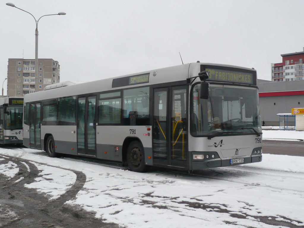 Литва, Volvo 7700 № 791