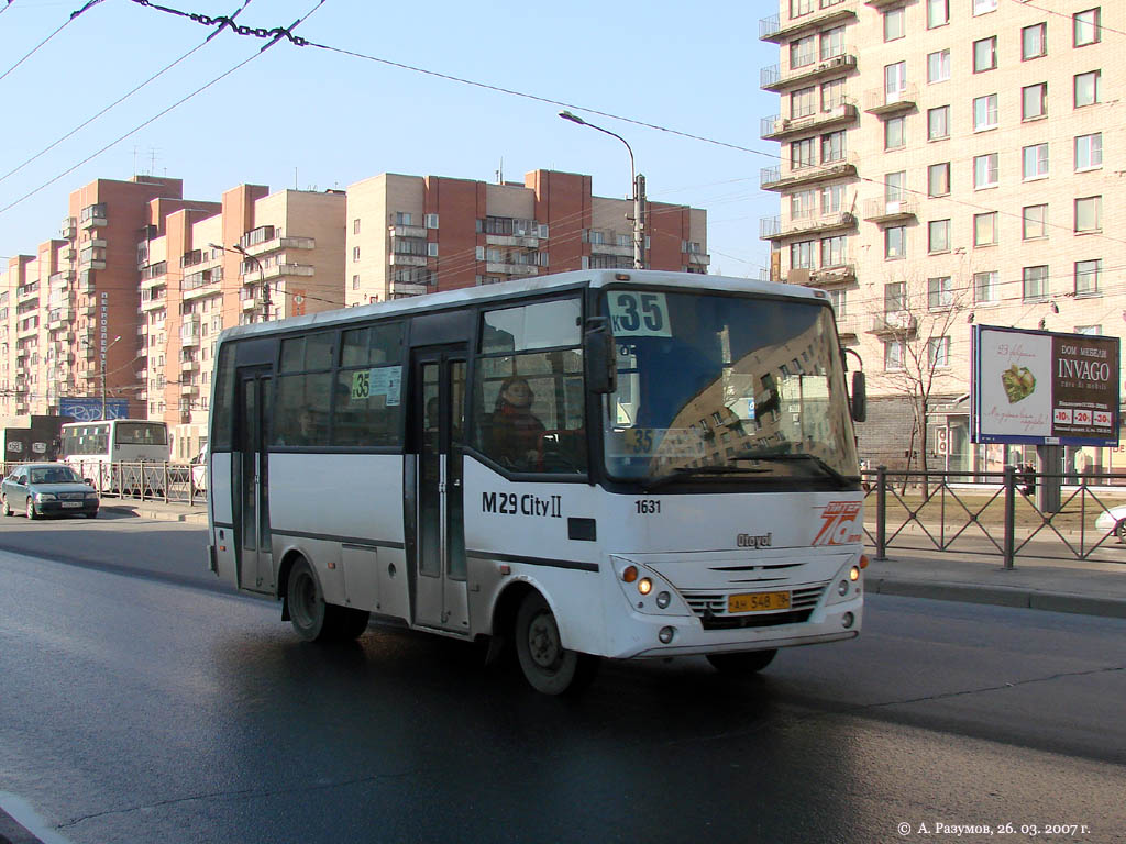 Санкт-Петербург, Otoyol M29 City II № 1631