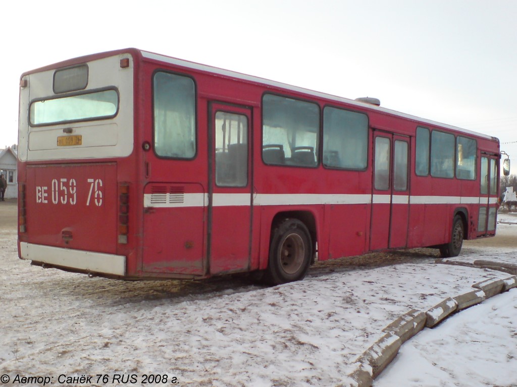 Ярославская область, Scania CN112CLAA № ВЕ 059 76
