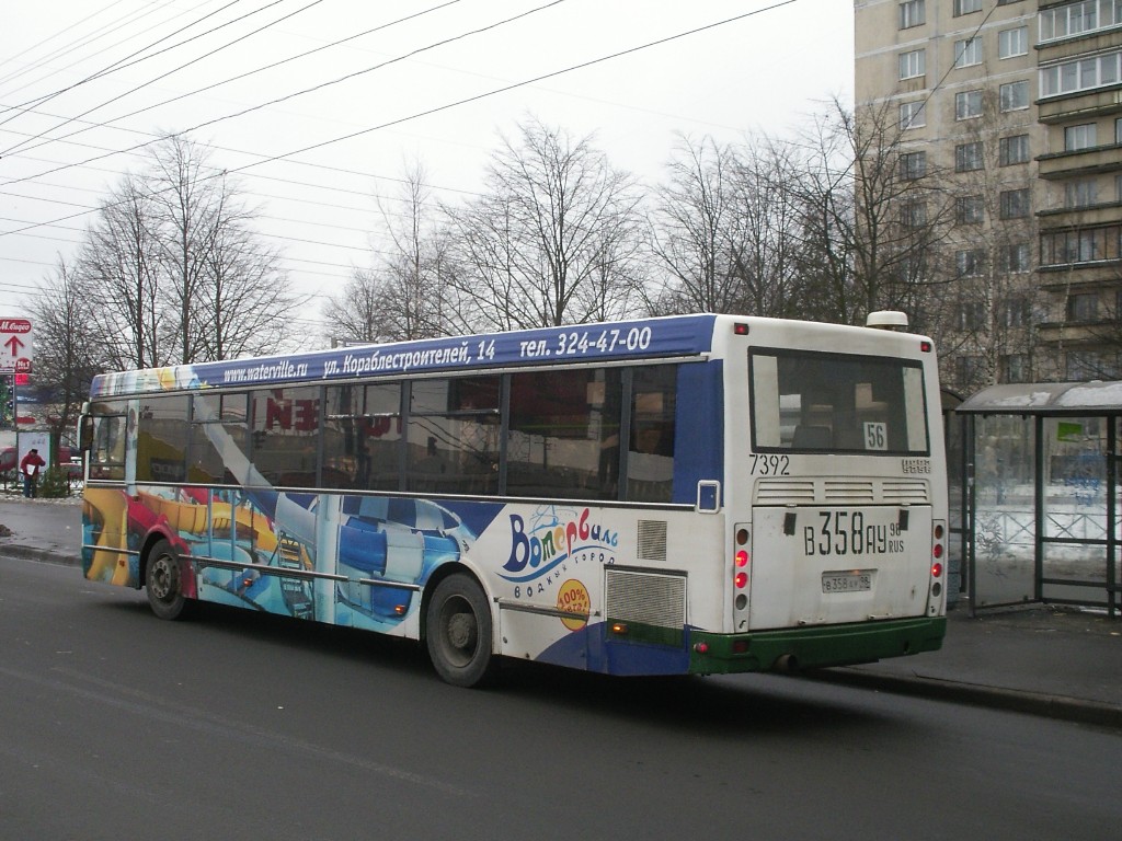 Санкт-Петербург, ЛиАЗ-5256.25 № 7392