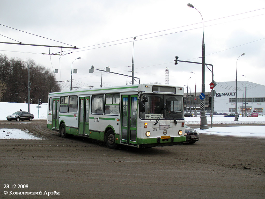 Москва, ЛиАЗ-5256.25 № 01119