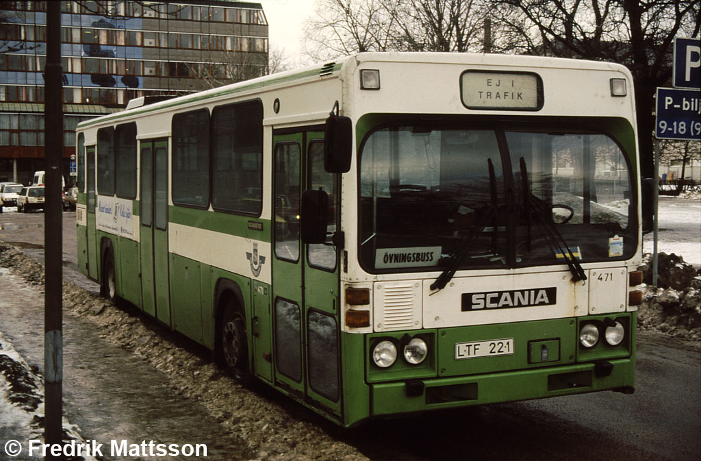 Швеция, Scania CR112 № 471