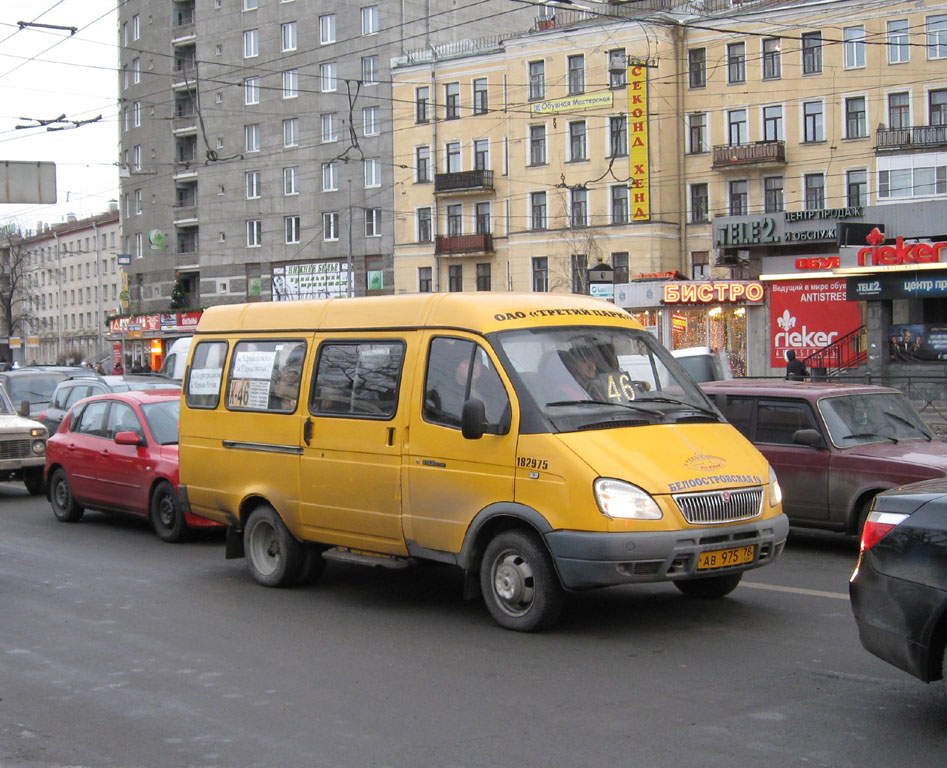 Saint Petersburg, GAZ-322131 (X78) # АВ 975 78