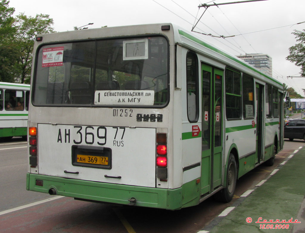 Moskau, LiAZ-5256.25 Nr. 01252