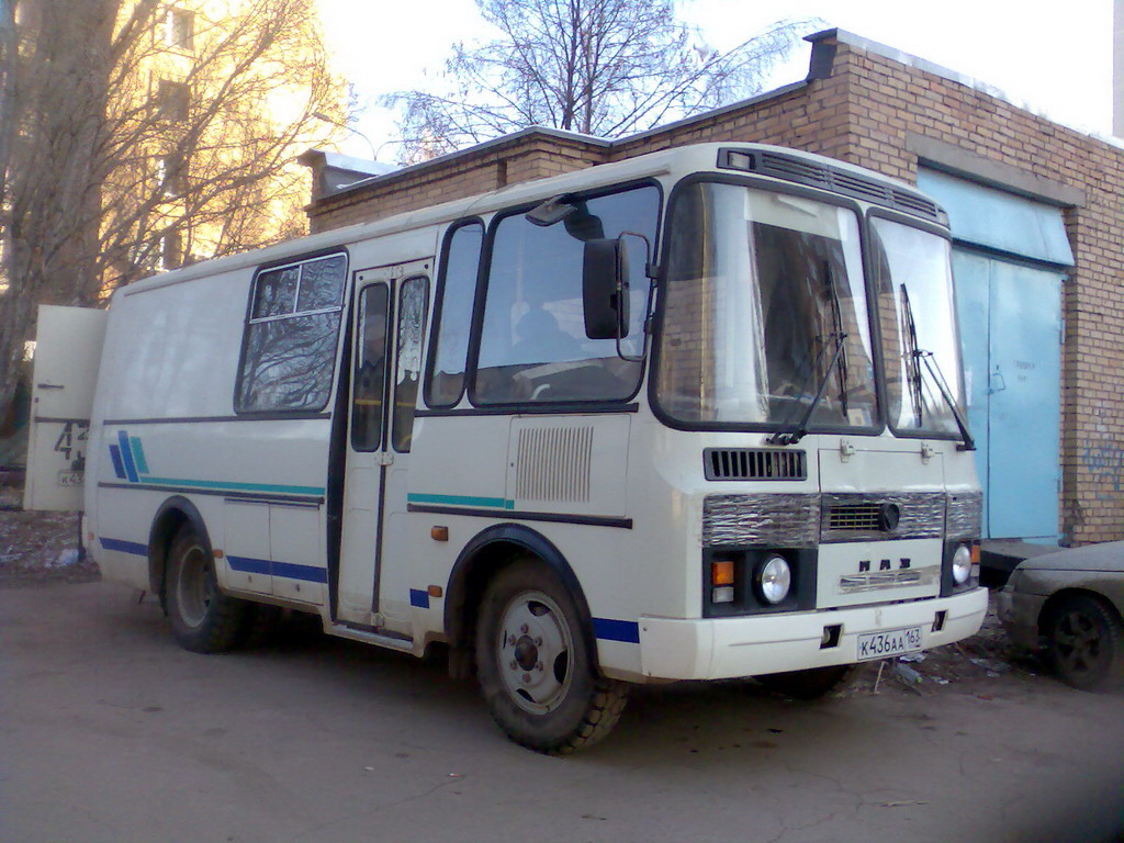 Samara region, PAZ-32053-20 Nr. К 436 АА 163 — Foto — Busverkehr