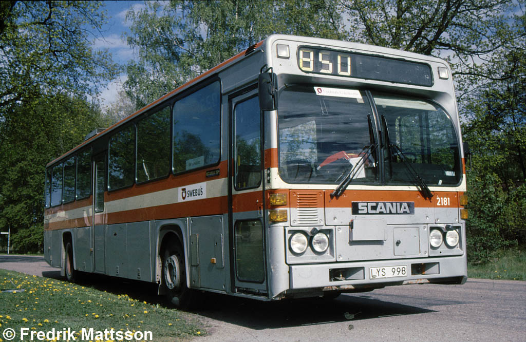 Швеция, Scania CR112 № 2181