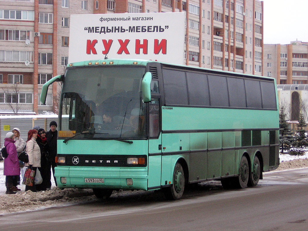 Калужская область, Setra S215HDH № Е 593 СО 40