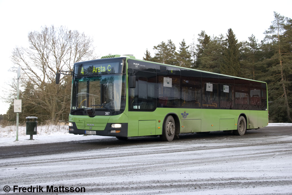 Швеция, MAN A21 Lion's City NL313 № 397