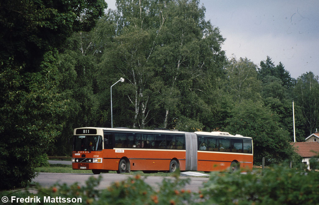 Sweden, Van Hool T8 Alizée 210 # 2105