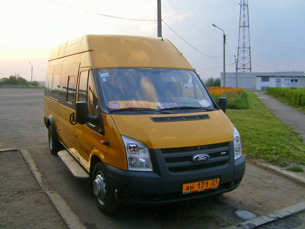 Чувашия, Самотлор-НН-3236 (Ford Transit) № АН 171 21