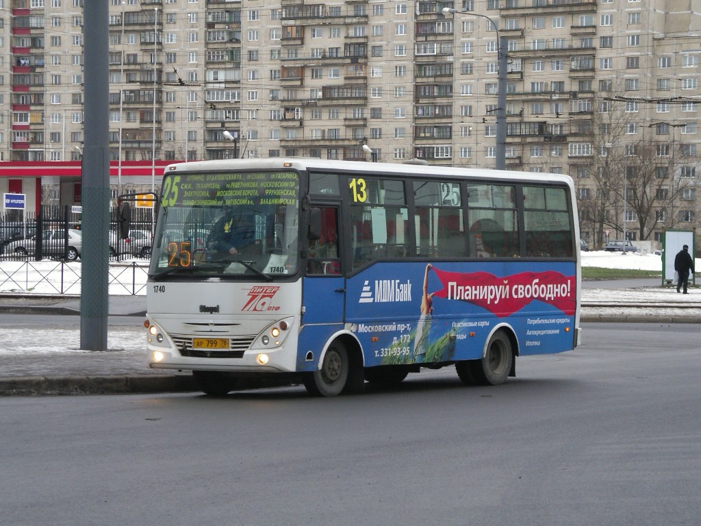 Санкт-Петербург, Otoyol M29 City II № 1740