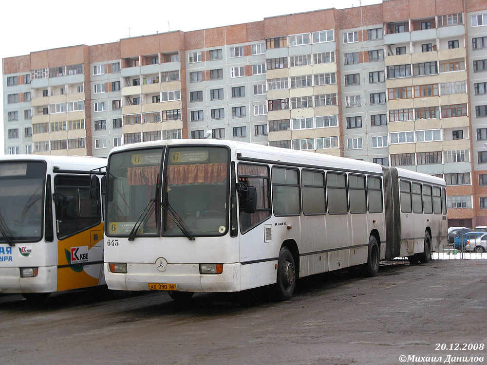 Псковская область, Mercedes-Benz O345G № 643