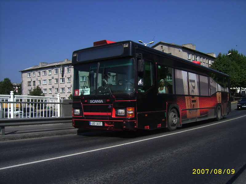 Эстония, Scania CN113CLL MaxCi № 493 AXT