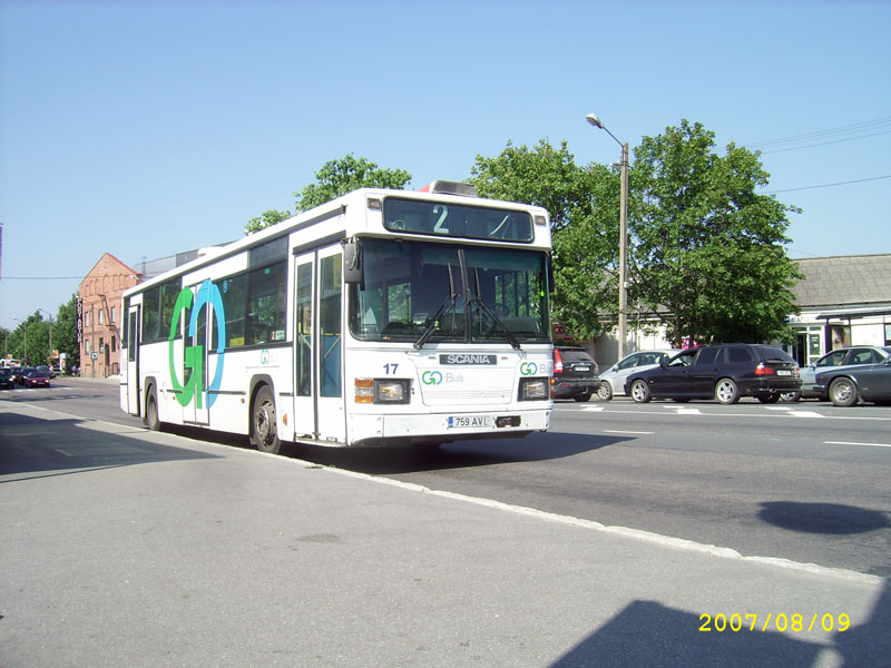 Эстония, Scania CN113CLL MaxCi № 759 AVL