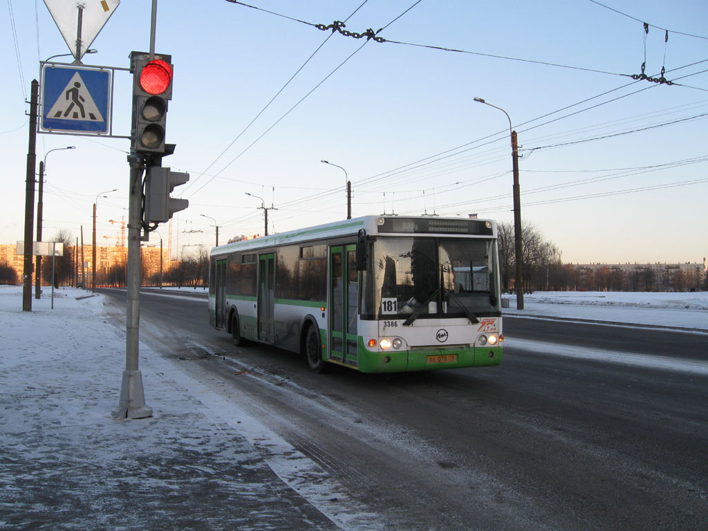 Sankt Peterburgas, LiAZ-5292.20 Nr. 3386