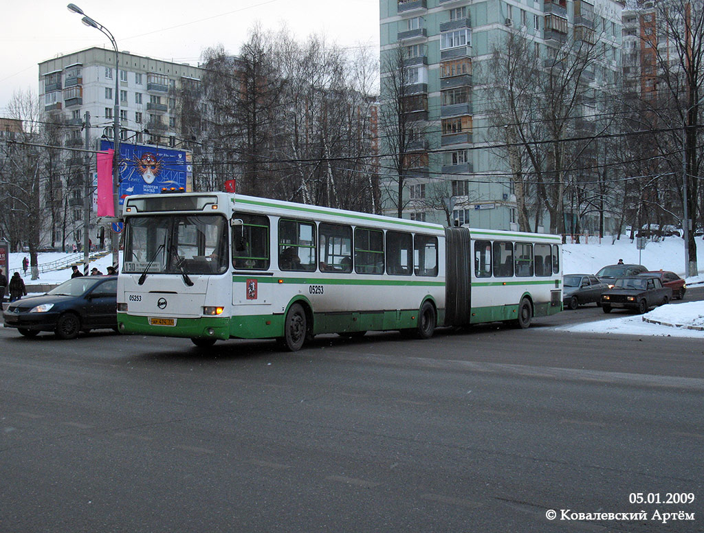 Москва, ЛиАЗ-6212.01 № 05253