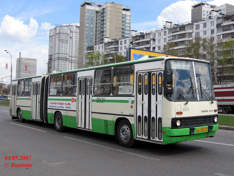 Москва, Ikarus 280.33M № 01531