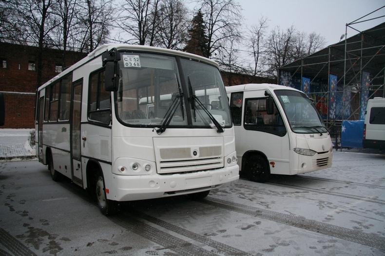 Нижегородская область, ПАЗ-320402-03 № Х 971 ТУ 52; Нижегородская область — Презентации новых автобусов