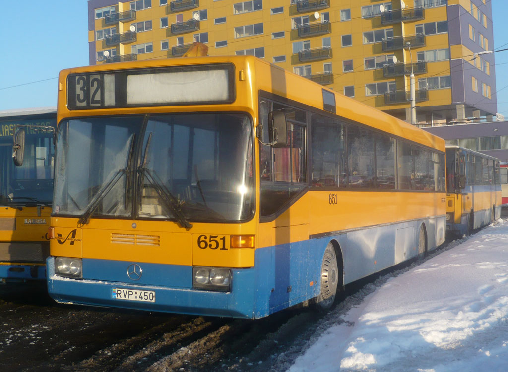 Литва, Mercedes-Benz O405 № 651