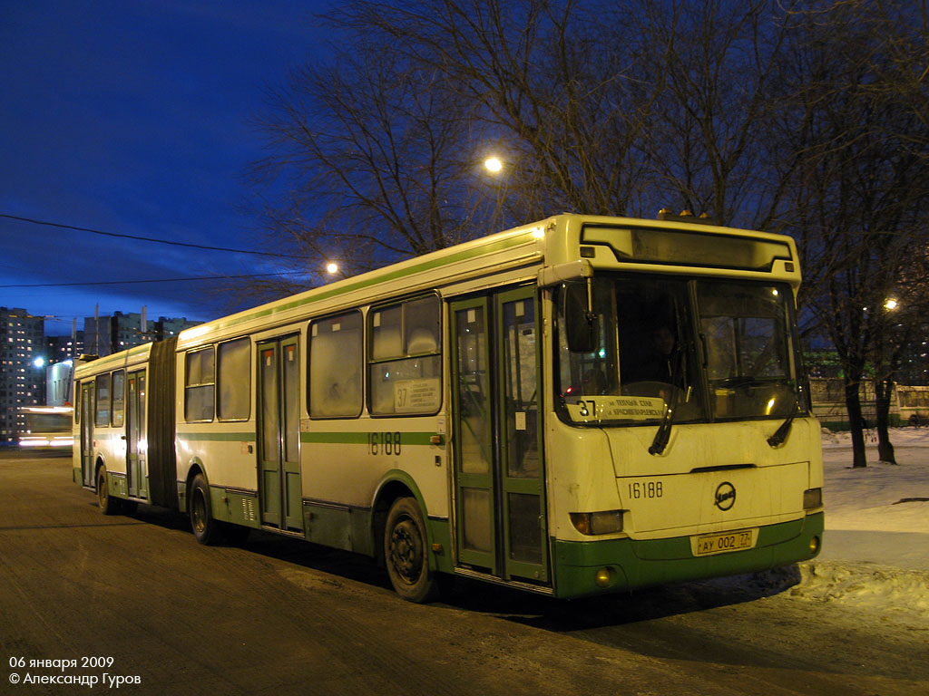 Москва, ЛиАЗ-6212.01 № 16188