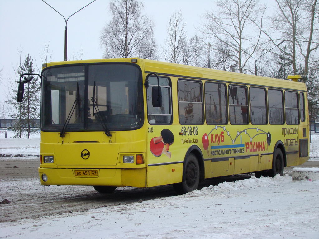 Архангельская область, ЛиАЗ-5256.36 № 3603