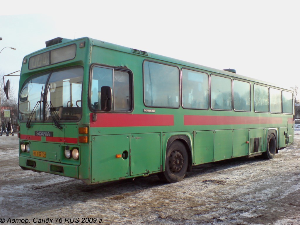 Ярославская область, Scania CN112CLAA № ВЕ 039 76