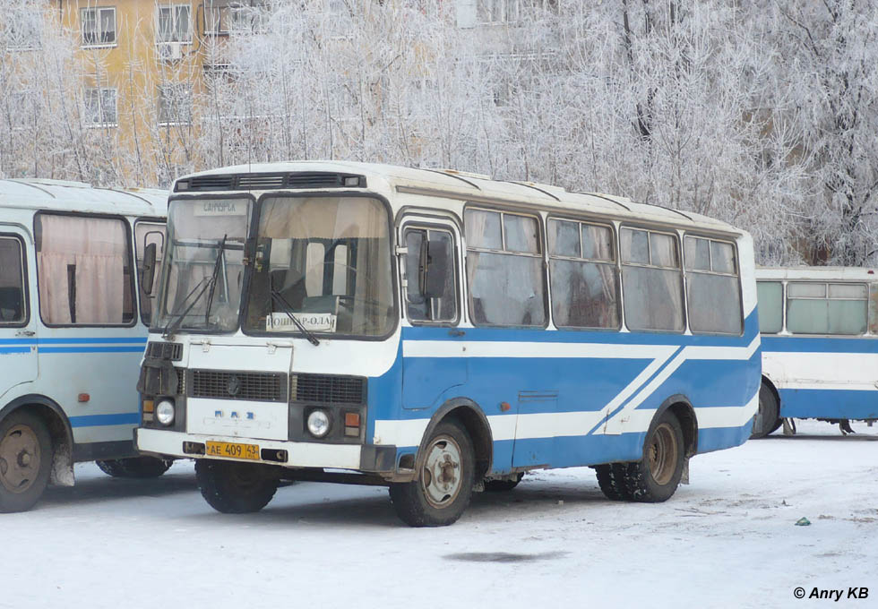 Кировская область, ПАЗ-3205 (00) № АЕ 409 43