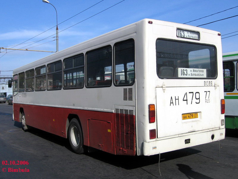 Москва, Mercedes-Benz O325 № 01389