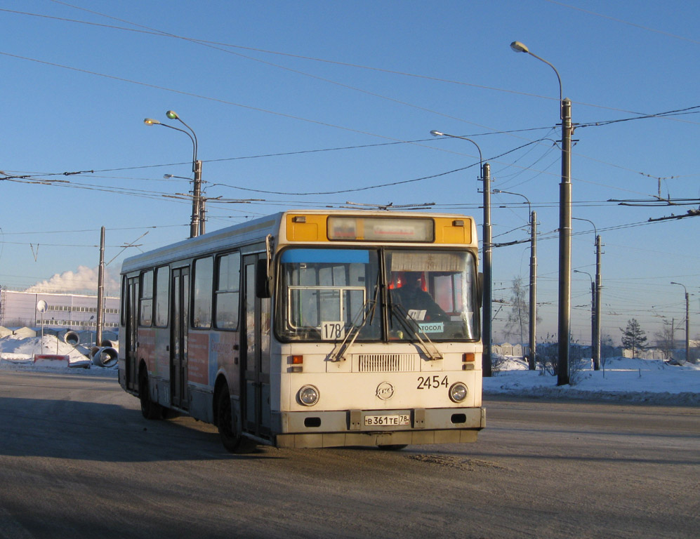 Санкт-Петербург, ЛиАЗ-5256.25 № 2454