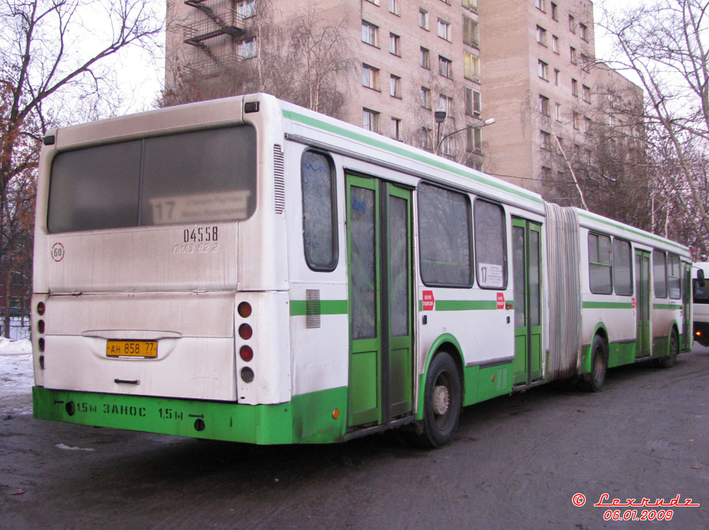 Moscow, LiAZ-6212.00 # 04558