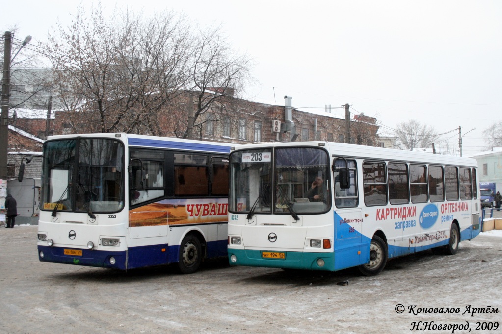 Nizhegorodskaya region, LiAZ-5256.25 № 10342