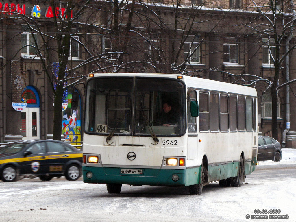 Санкт-Петербург, ЛиАЗ-5256.25 № 5962