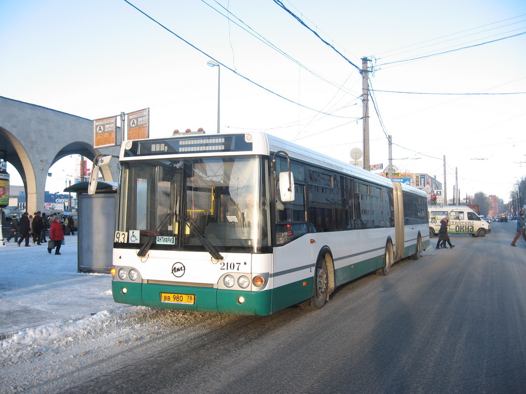 Санкт-Петербург, ЛиАЗ-6213.20 № 2107