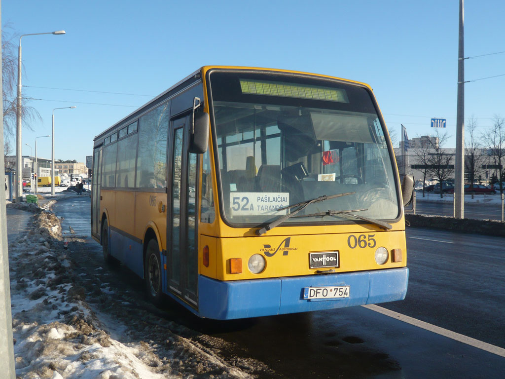 Литва, Van Hool A508 № 065